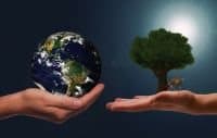 Bescherm de aarde, herstel de natuur De natuur en de aarde beschermen. Natuur herstellen